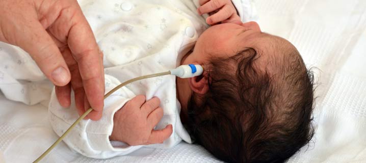 Baby hearing test