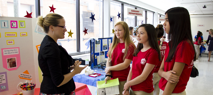 Junior Volunteers for Web 2014