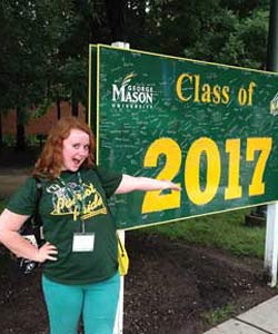 Grace Blackburn at GMU